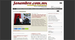 Desktop Screenshot of janambre.com.mx